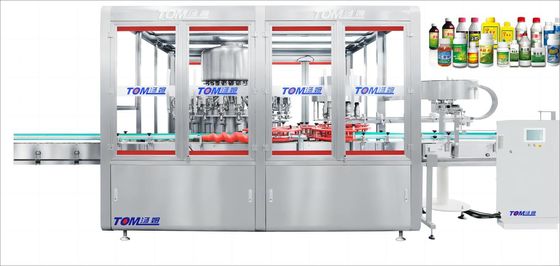 buy High Speed Monoblock Filler Capper Machine 100ml-1L 12 Heads online manufacture