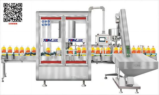 buy High Speed 6 Heads Rotary Automatic Capping Equipment online manufacture