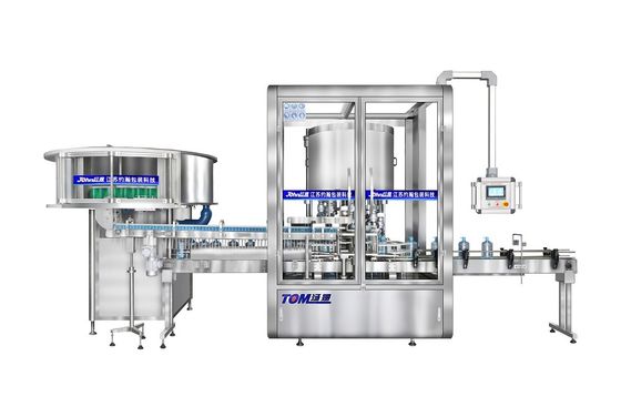 Buy 6000BPH PLC Controlled Rotary Capping Machines 8 10 12 Heads online manufacture