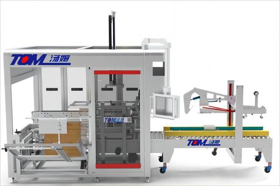 Buy All In One Monoblock Filler Capper Machine 6-8 Cartons / Minute Carton Opening Machine online manufacture