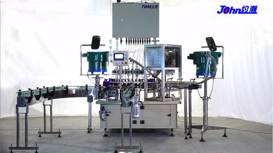 buy Rotary Disinfectant Filling Machine 1200BPH 3 In 1 Filling Machine online manufacture