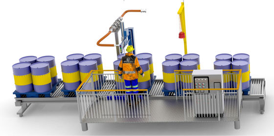 Buy One Head Lubricant Filling Machine 200-1000KG Semi Automatic Weigh Filler online manufacture