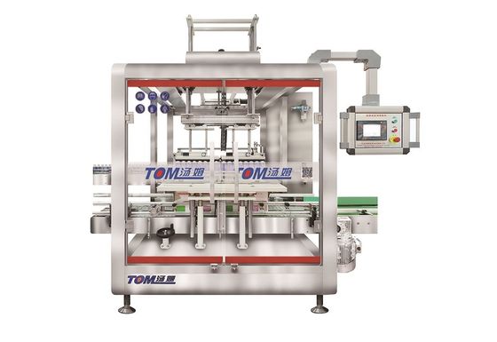 Buy Stainless Steel 304 Automatic Pick Up Bottle Top Load Case Packer online manufacture