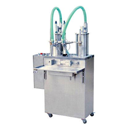 Buy 2 Nozzle Piston Shampoo Filling Machine 100ml-1000ml Semi Automatic online manufacture