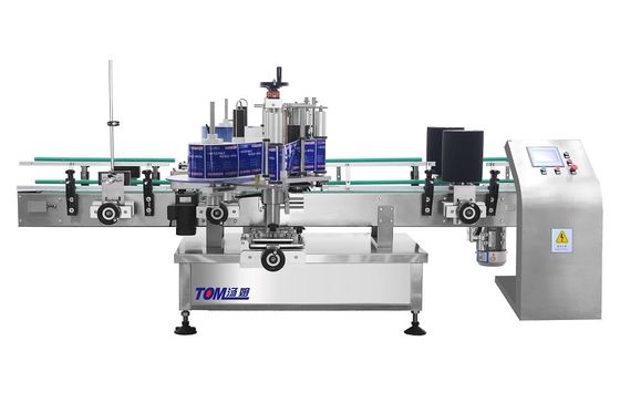 Buy 20L Automatic Chemical Packaging Machine Double Side Labeling Machine 20-30 Barrels / Minute online manufacture