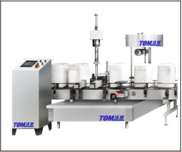 Buy Single Head Automatic Filling And Capping Machine Rotary 20L 800BPH online manufacture