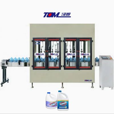 buy 500ml-3000ml Anti Corrosion Non Metal Bleach Filling Capping Machine online manufacture