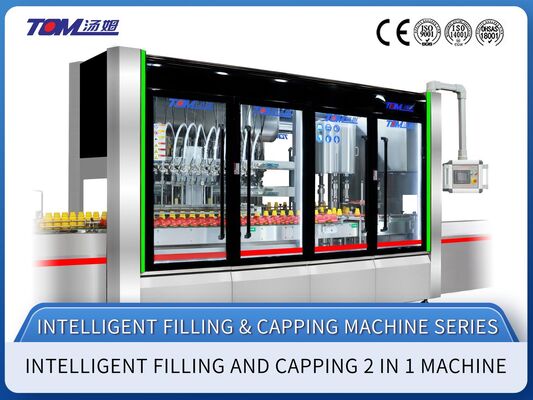 buy Pesticide Packaging Line with Tracking Filling and Rotary Capping for Continuous Bottle Processing and Splash Prevention online manufacture