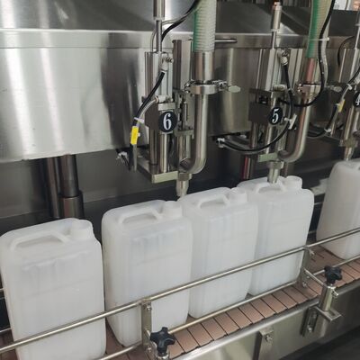 buy Factory Made1-5L Detergent Liquid Filling Machine With Capping and Lableling Integrated online manufacture