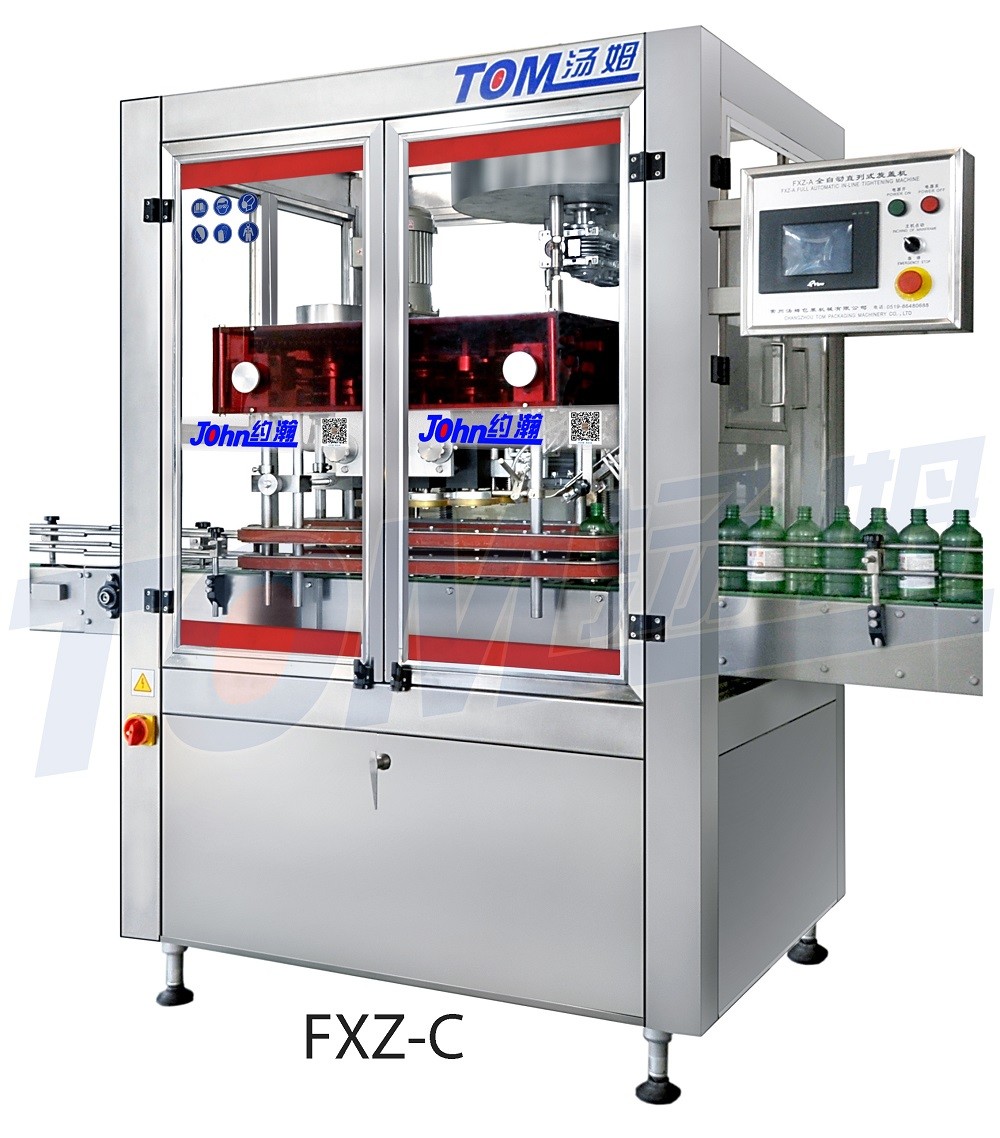 High Speed Automatic Capping Machine 6 Wheels Linear Capping Machine