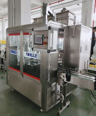 100ml-1L 8 Nozzles Automatic PLC Controlled Chemical Packaging Machine For Ethyl Alcohol