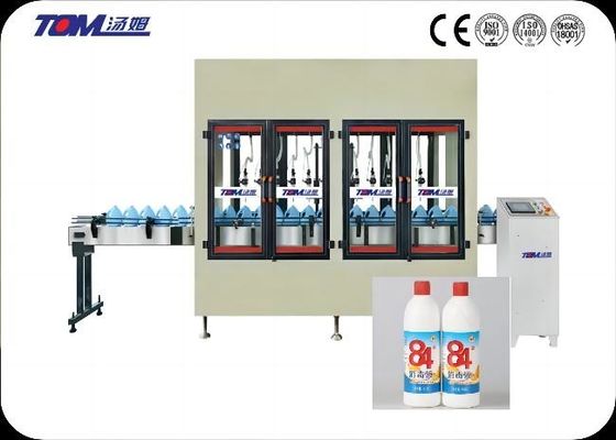Anti Corrosive Gravity Liquid Filling Machine 2000BPH 500ml