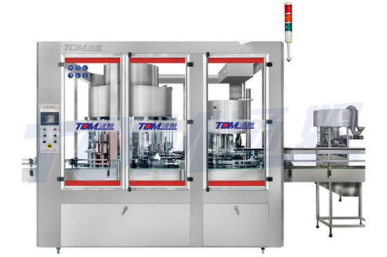 Rotary piston filling capping monoblock for lubricant, lub oil, engine oil, coolant, brake fluid ,etc