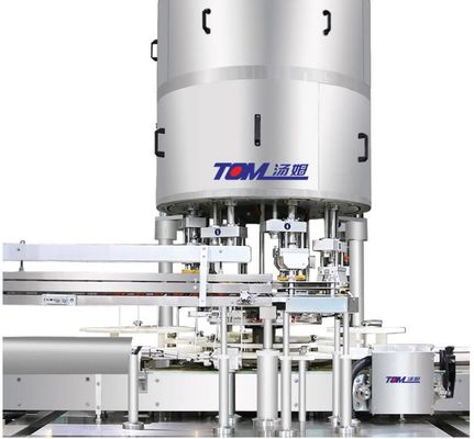 8 10 12 Heads Automatic Capping Machine Rotary Pump 6000BPH