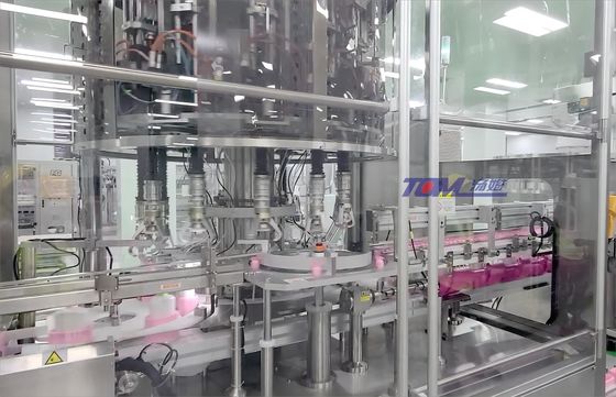 8 10 12 Heads Automatic Capping Machine Rotary Pump 6000BPH