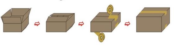 220V Automatic Carton Box Sealing Machine Carbon Steel