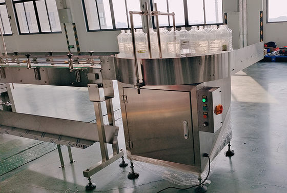 High Speed Automatic Rotary Plastic Glass Bottle Feeding Table