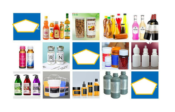 60-120 Bottles / Minute Wrap Around Labeling Machine Automatic