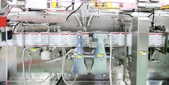 Horizontal Pesticide Powder Filling Equipment Automatic PLC Controlled