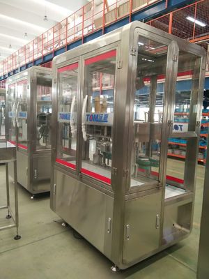 Linear 6 Wheels Auto Capping Machine 4000-6000BPH