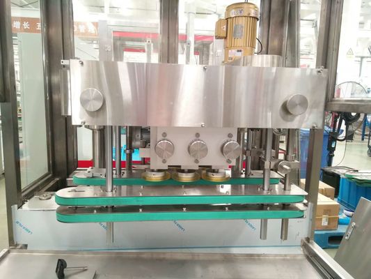 Linear 6 Wheels Auto Capping Machine 4000-6000BPH