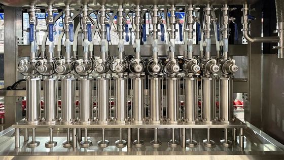 Automatic Pesticide Piston Filling Machine High Precision Liquid Filling Equipment