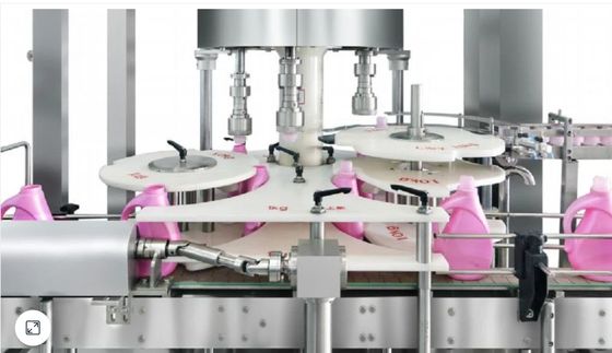 Full Automatic Cap Capping Machine For Laundry Caps With High Speed