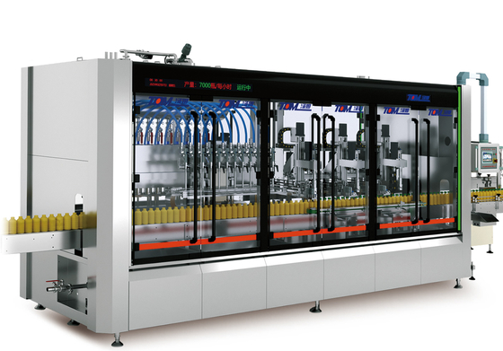 Servo Motor Monoblock Filler Capper Machine for Design Accoring Sample and Suitable Bottle Diameter