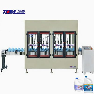 Versatile Non-Metal Toilet Cleaner Filling Machine for 500ml-3000ml