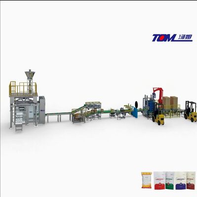 25kg Automatic Powder Packaging Line to Finished Bags