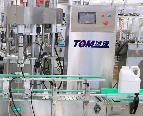 Compass Capper Machine 800BPH Automatic Capper Machine Single Head Linear 20L