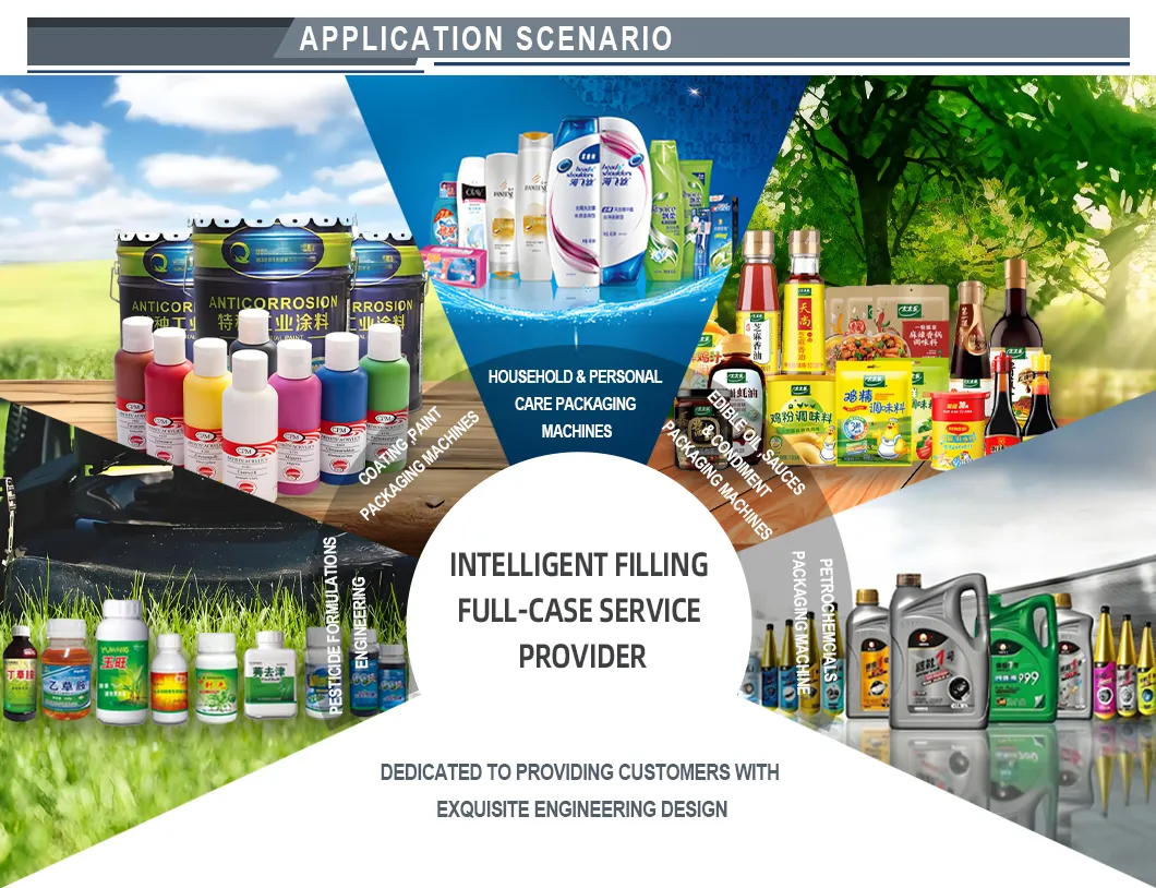 Advanced Tracking Type Piston Filling Machine For Hand Sanitizer Production 16